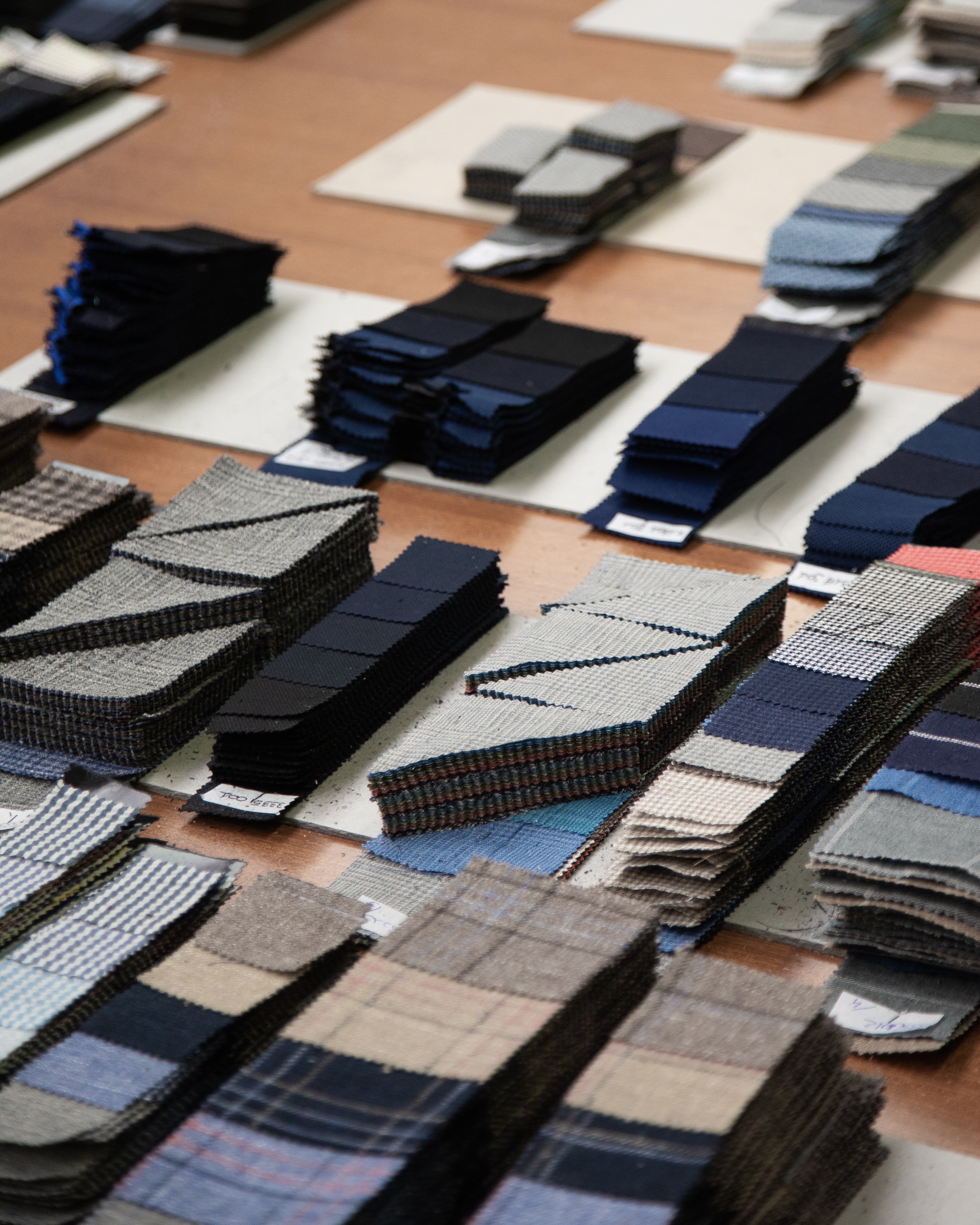 Image of several samples of materials
