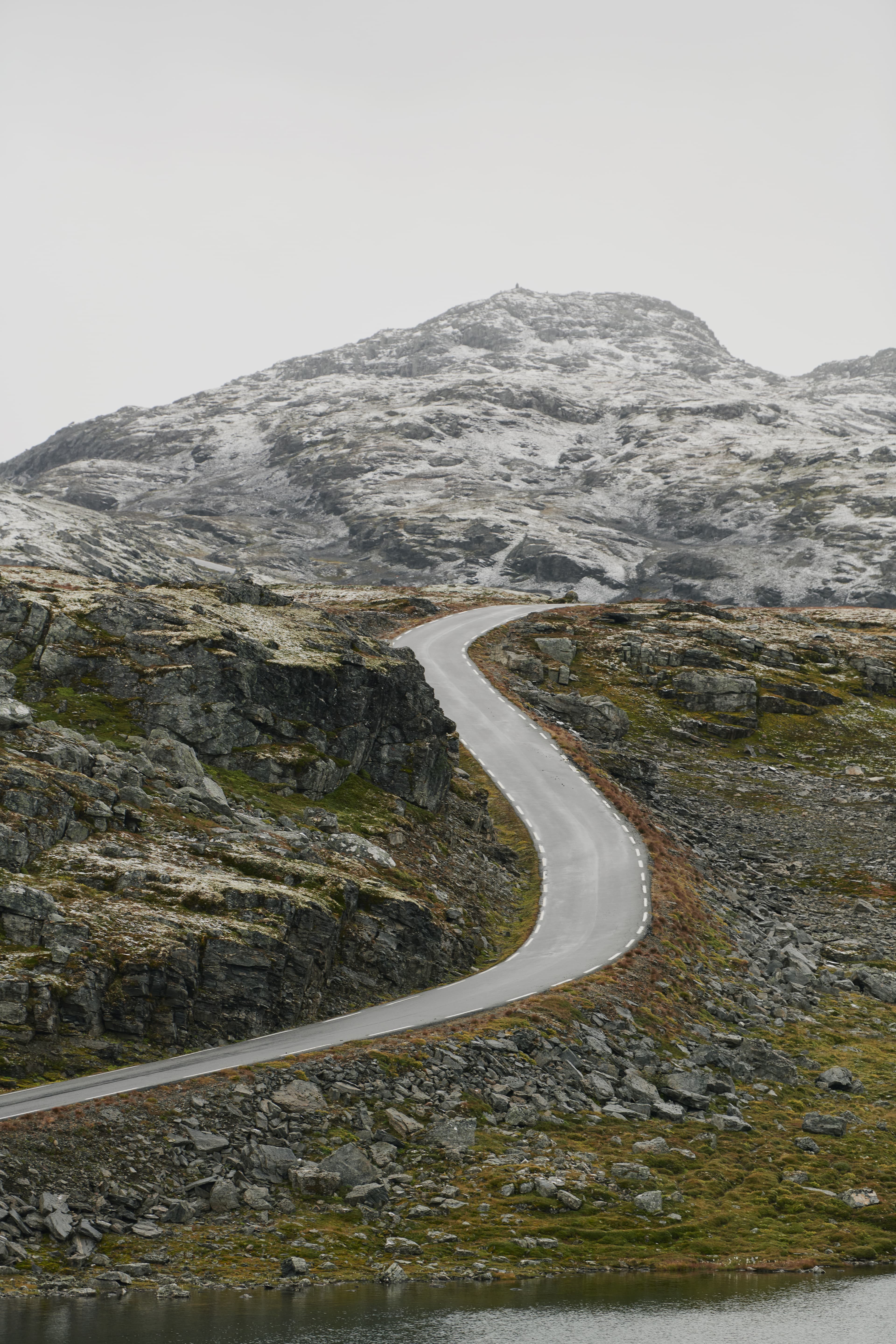 Environmental image of road in Norway